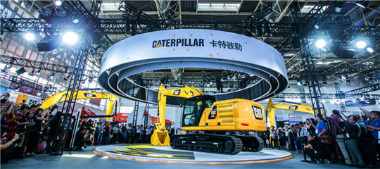 卡特彼勒參展2017中國(北京)國際工程機械展 網絡技術服務引領行業智能變革
